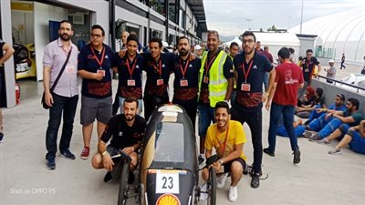 طلاب جامعة حلوان يشاركون بسيارتين في مسابقة شل مارثون بماليزيا