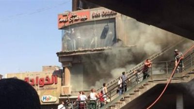 حريق هائل بالموسكي.. وهذه أبرز الأسباب