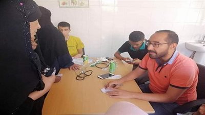 الكشف على 1263 مواطن بقرية بندار الغربية بسوهاج