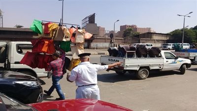 حملات سرفيس الجيزة تضبط 55 سياره مخالفة