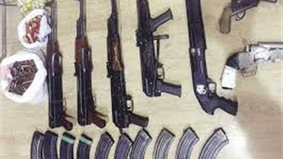 ضبط 26 سلاح نارى بحملة امنية بسوهاج