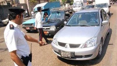 ضبط مخالفات فى حملة مرورية بسوهاج