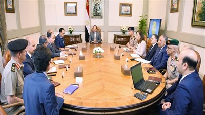 توصيات اجتماع الرئيس السيسي  مع رئيس الوزراء وكبار المسئولين بالدولة