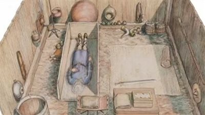 اكتشاف مقبرة أثرية للأنجلوساكسون فى بريطانيا.. فيديو