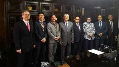 وزير الكهرباء يستقبل الممثل الرئيسى الجديد لمنطقة الشرق الأوسط بالبنك اليابانى للتعاون الدولى JIBIC