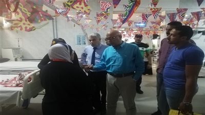 بالصور.. وكيل صحة السويس يتفقد مبني الكلي والعناية المركزة بالمستشفي العام