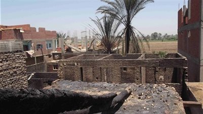 نفوق ماشية وطيور في حريق مروع بالمنشأة