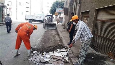 رفع 90 طن قمامة من سوهاج ومراكزها