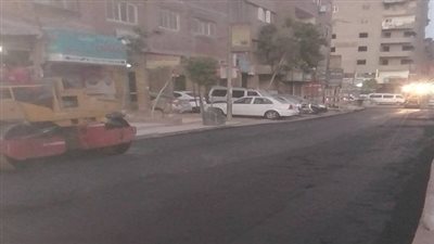 رصف ورفع كفاءة مزلقان السكة الحديد بالبساتين