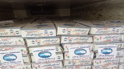  بمناسبة شهر البركات مستقبل وطن بالسويس يوزع مواد غذائية على المواطنين
