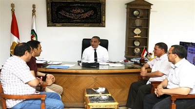 بحث إعداد بروتوكول تعاون بين جامعة سوهاج والمحافظة