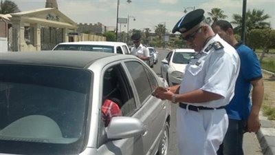 ضبط 694 مخالفة مرورية وضبط 2 قطعة سلاح بسوهاج