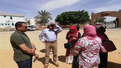 بالصور.. وكيل صحة السويس يتفقد الأعمال الإنشائية بمستشفى الصدر