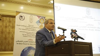 المحرصاوي: ملتقى الأزهر للتعارف العربي الأفريقي يسعى لتطوير التعليم ودعم التنمية في أفريقيا