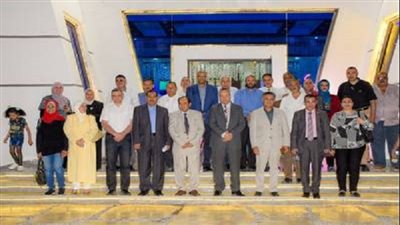 جامعة السويس تقيم مأدبة الإفطار السنوي بمنتزة بدر