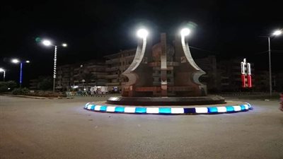 بالصور.. جمصة تتزين لإستقبال ضيوفها خلال العيد المبارك