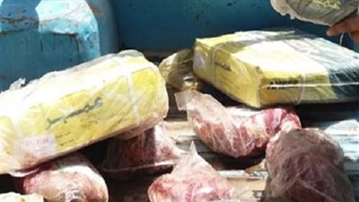 نائب المحافظ : التحفظ على 110 كيلو كبـدة ولحوم مجهولة المصدر بحلوان