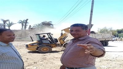  رابع ايام العيد مدينة طما تقوم بحملة نظافة بمشطا