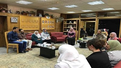 تمريض  المنصورة.. مناقشة خطط المشاركة مع الأطراف المجتمعية