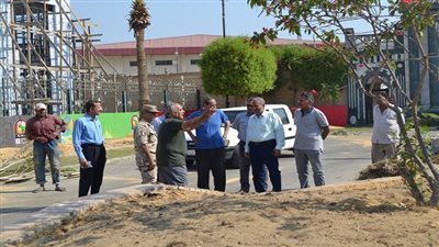  بالصور.. السويس تتجمل لاستقبال بطولة امم افريقية