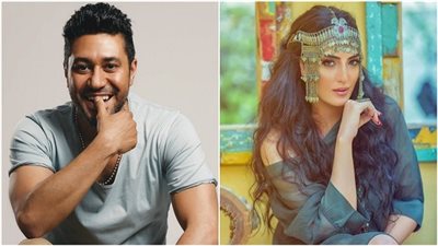 حورية فرغلي ومحمد عز يستأنفا تصوير 