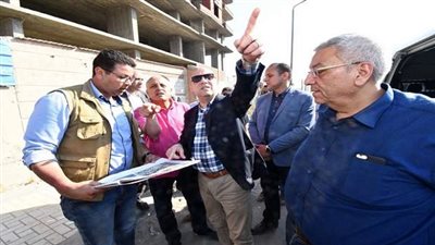 وزير الإسكان يتفقد مشروع تطوير منطقة طلمبات المكس بالإسكندرية