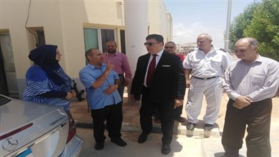 حسين زين في جولة تفقدية بمراكز الإرسال بجنوب سيناء 