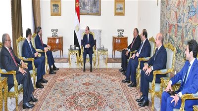 الرئيس السيسي يستقبل وزير خارجية الإمارات