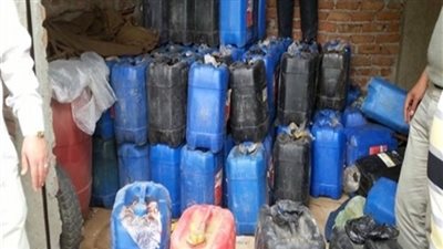 مباحث التموين تصادر 196 ألف لتر مواد بترولية و43 طن دقيق مدعم