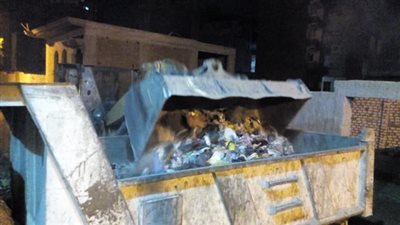 رفع 20 طن مخلفات وقمامة بطما
