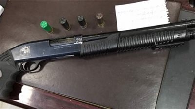 ضبط بندقية الى وخرطوش بسوهاج