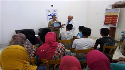 صحة الدقهليه.. الكشف علي1408 في قافلة طبية مجانية بابو ماضي بلقاس