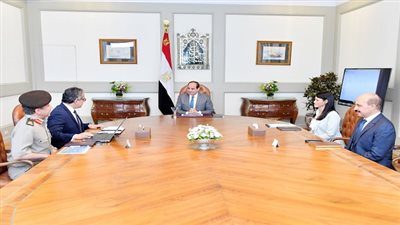 الرئيس السيسي يبحث الموقف التنفيذي لمشروع المتحف المصري الكبير