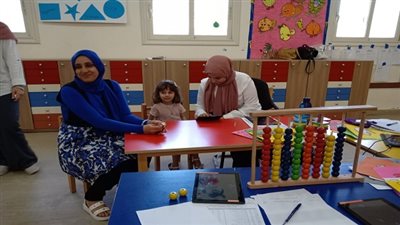 بالصور.. مدارس النيل المصرية تجري المقابلات الشخصية للطلاب المرشحين