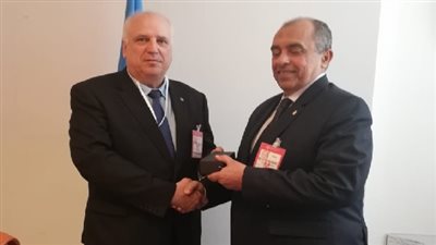 لقاءات ونشاط وزير الزراعة خلال مشاركته في اجتماعات منظمة الأغذية والزراعة للأمم المتحدة 