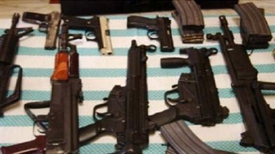 ضبط 36 قطعة سلاح غير مرخص و7 طلقات بسوهاج