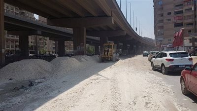 محافظ الجيزة: رفع كفاءة طريق المريوطية وتمهيده لبدء أعمال الرصف