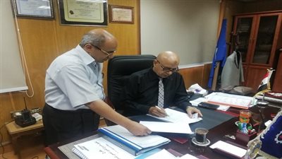 وكيل صحة السويس يعتمد نتيجة امتحانات المدارس الثانوية الفنية للتمريض