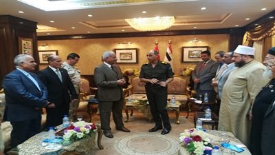 محافظ السويس يهنىء اللواء خالد قناوي لقيادة الجيش الثالث الميداني