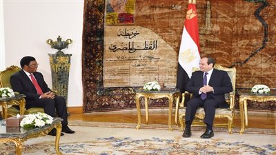 الرئيس السيسي يستقبل رئيس وزراء تنزانيا