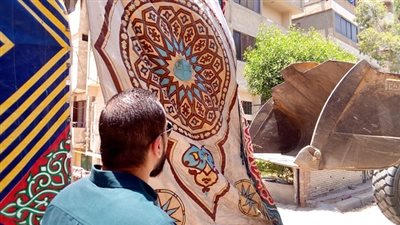 إيقاف أعمال مباني مخالفة بشارع ٢٦٤ بالمعادى الجديدة