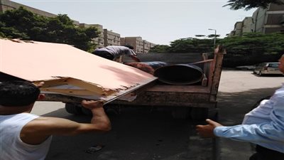 إيقاف أعمال تحويل شقة من سكنى إلى تجارى بعمارات الشركة السعودية بالمعادى الجديدة