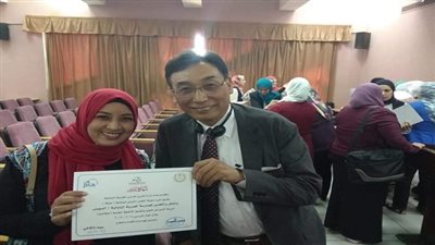 هيئة التعاون الدولى تكرم ادارة المدرسة اليابانية بالسويس