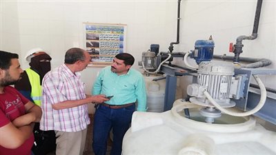 حصول محطة مياه الشرب كفر شكر على الشهادة العالمية 