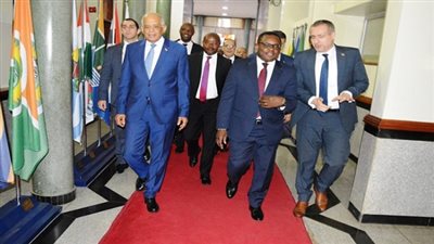 على عبدالعال يلتقي برئيس مجلس الشيوخ الكيني