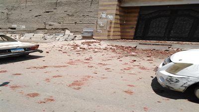 إيقاف أعمال مباني مخالفة في المهد بشارع الجزائر بالمعادي الجديدة