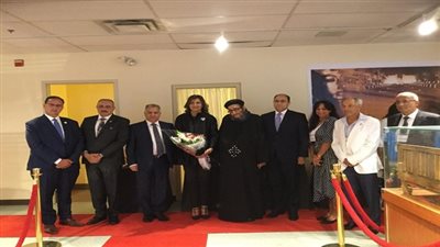 وزيرة الهجرة تزور المتحف المصري التعليمي بأونتاريو ومدرسة فيلوباتير كأول مدرسة بإدارة مصرية