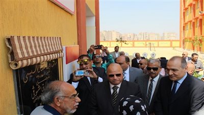 محافظ القاهرة ومدير تعليم القاهرة يفتتحان مدرستي نوال محمد إسماعيل ومحمد فوزي بشرق مدينة نصر