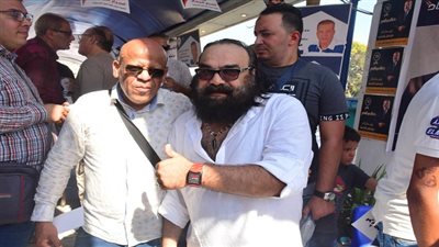 بالصور.. وصول حسام حسني وأبو الليف لإنتخابات نقابة المهن الموسيقية