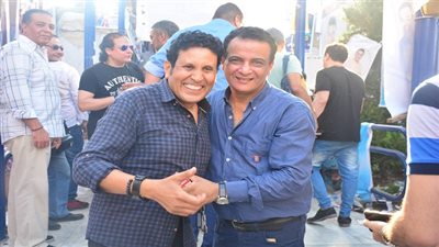بالصور.. وصول أحمد جوهر لإنتخابات نقابة المهن الموسيقية